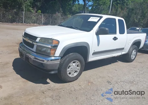 2008 Chevrolet Colorado Lt из США, поврежденный, VIN 1GCDT39EX88204665